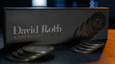 David Roth Expert Coin Magic Made Easy Complete Set by Murphy's Magic Supplies - Trick