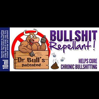 Dr Bull's Patented Bullshit Repellent by David Bonsall and PropDog - Trick