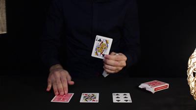 Split Prediction Red (Gimmicks and online instructions) by Massimo Cascione & Anthony Stan - Trick