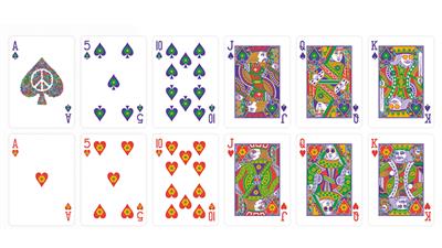 Bicycle Peace & Love Playing Cards by Collectable Playing Cards