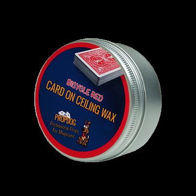 Card on Ceiling Wax 30g (red) by David Bonsall and PropDog - Trick