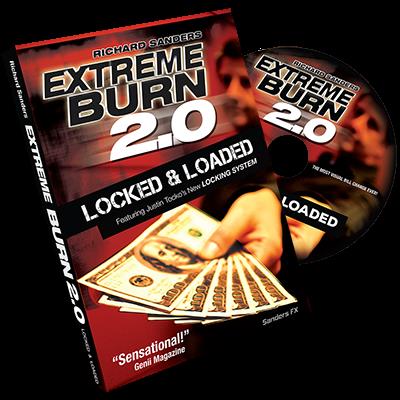 Extreme Burn 2.0: Locked & Loaded (Gimmicks and Online Instructions) by Richard Sanders - Trick