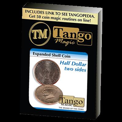 Expanded Shell Half Dollar (Two Sided)D0006 by Tango - Trick