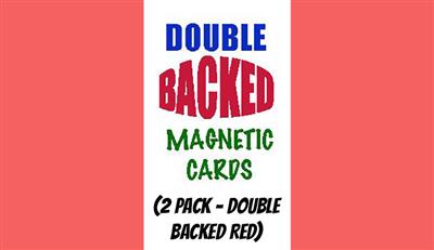 Neodymium Magnet Magic Trick Red Back PK Magnetic Bicycle Card US Seller 