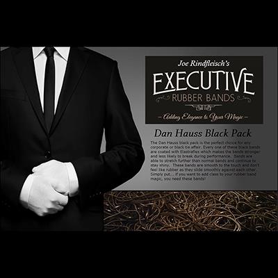 Joe Rindfleisch's Executive Rubber Bands (Dan Hauss - Black Pack) by Joe Rindfleisch - Trick