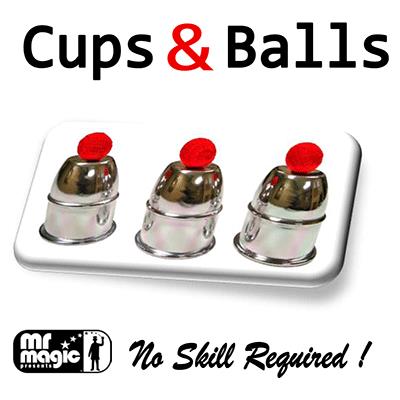 Cups and Balls (Mirror Polish AL) by Mr. Magic - Trick
