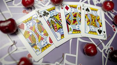 Cherry Casino (Desert Inn Purple) Playing Cards by Pure Imagination Projects