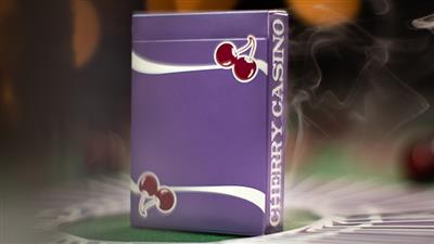 Cherry Casino (Desert Inn Purple) Playing Cards by Pure Imagination Projects