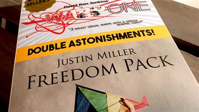 Paul Harris Presents Warp One/Freedom Pack Double Astonishments by Justin Miller & David Jenkins - Trick
