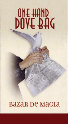 One hand Dove Bag (Newspaper Design) by Bazar de Magia - Trick