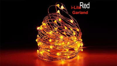 i-Lite Garland RED by Victor Voitko (Gimmick and Online Instructions) - Trick