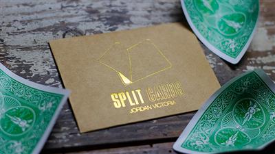 COLORED Split Cards 10 ct. (Green) by PCTC - Trick