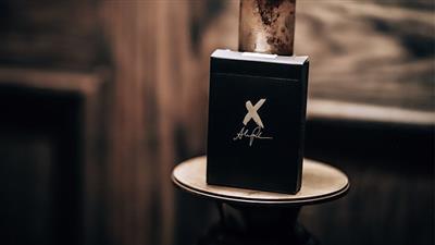 X Deck (Black) Playing Cards by Alex Pandrea