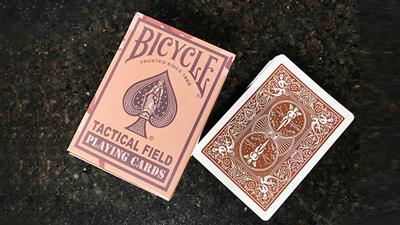 Bicycle Tactical Field Green Camo/Brown Camo (6 Decks) by US Playing Card Co