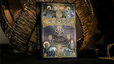 The Cross (Golden Grace Foiled Edition) Playing Cards by Peter Voth x Riffle Shuffle