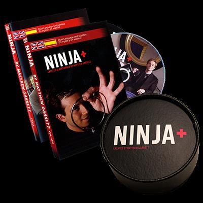 Ninja+ Deluxe BLACK (Gimmicks & DVD) by Matthew Garrett - Trick