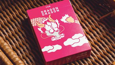 The Dragon (Pink Gilded) Playing Cards