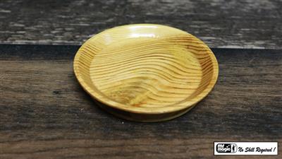 Wooden Coin Tray by Mr. Magic - Trick