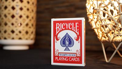 Bicycle Triumph Kicker Deck Red by Anthony Stan and Magic Smile Productions - Trick
