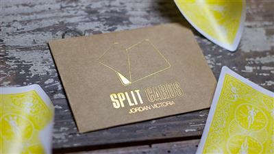 COLORED Split Cards 10 ct. (Yellow) by PCTC - Trick