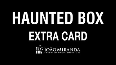 Haunted Box Extra Gimmicked Card (Red) by Joo Miranda Magic - Trick