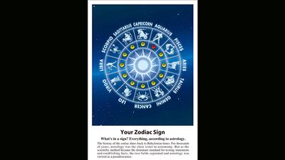 Your Zodiac Sign by Masuda  Lars-Peter Loeld - Trick