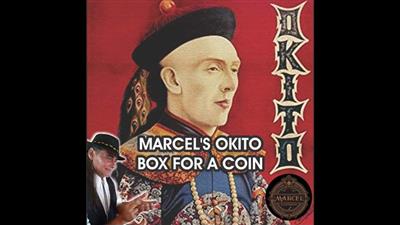Marcel's Okito Box HALF DOLLAR SIZE (Gimmicks and Online Instructions) by Marcelo Manni - Trick