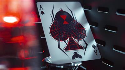 Black Widow Playing Cards