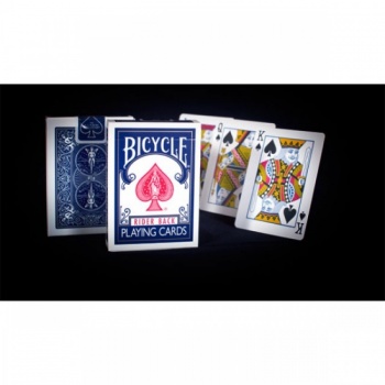 Bicycle Poker Size 807 or 808 Playing Cards BLUE Rider Back