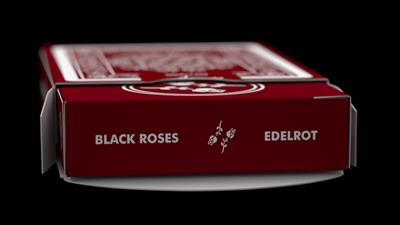 Black Roses Edelrot Mini Playing Cards (Collector's Box)