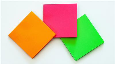Sven Notes Svenpad NEON EDITION (3 Neon Sticky Notes Style Pads) - Trick