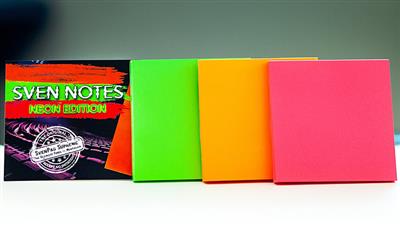 Sven Notes Svenpad NEON EDITION (3 Neon Sticky Notes Style Pads) - Trick