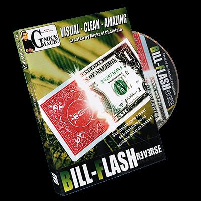 Bill Flash Reverse (Red) by Mickael Chatelain - Trick