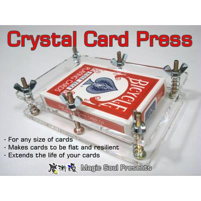 Crystal Card Press by Hondo & Fon - Trick