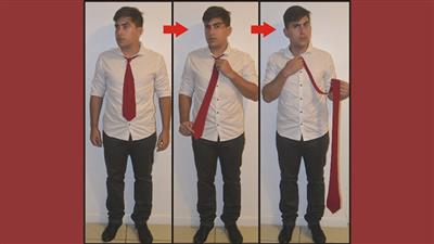 Comedy Necktie (Red) by Nahuel Olivera - Trick