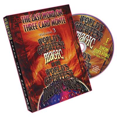 World's Greatest Magic: The Last Word on Three Card Monte Vol. 3 by L&L Publishing - DVD