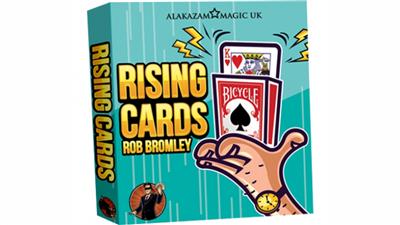 Alakazam Magic Presents The Rising Cards Blue (DVD and Gimmicks) by Rob Bromley - Trick