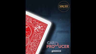Card Production Gimmick Red by Sorcier Magic - Trick