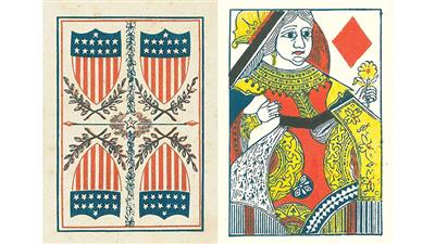 1863 Patent National Reproduction Playing Cards