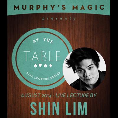 At The Table Live Lecture - Shin Lim August 20th 2014 video DOWNLOAD