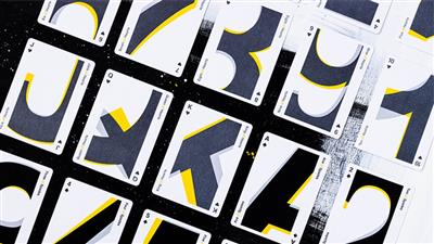 AvH: Typographic Playing Cards by Luke Wadey