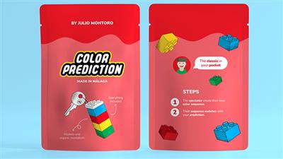 COLOR PREDICTION (Gimmicks and Online Instructions) by Julio Montoro - Trick