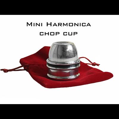 Mini Harmonica Chop Cup (Aluminum) by Leo Smetsers - Trick