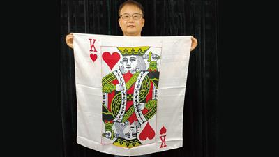 King Card Silk 36'' by JL Magic - Trick