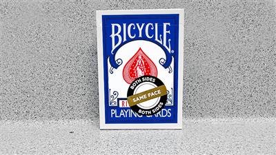 Bicycle 2 Faced Blue Tuck (Mirror Deck Same Both Sides) Playing Card