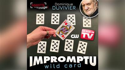 Impromptu Wild Card (Gimmicks and Online Instructions) by Dominique Duvivier   - Trick