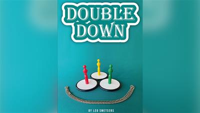 Double Down (Gimmicks and Online Instructions) by Leo Smetsers - Trick