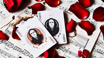 Piano Player Three-Key Edition Playing Cards by Bocopo