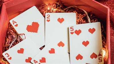 Surprise Deck V5 (Red) Playing cards by Bacon Playing Card Company