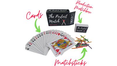 PERFECT MATCH (Gimmicks and Online Instructions) by Vinny Sagoo - Trick